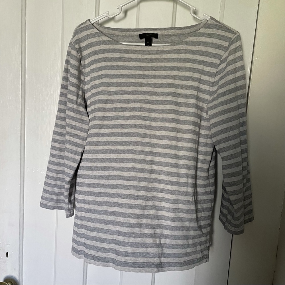 Striped J Crew Top